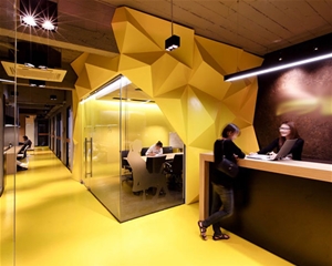 濟南市中區某家政服務公司辦室裝修設計