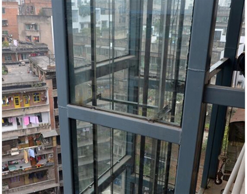 小區觀光電梯安裝施工