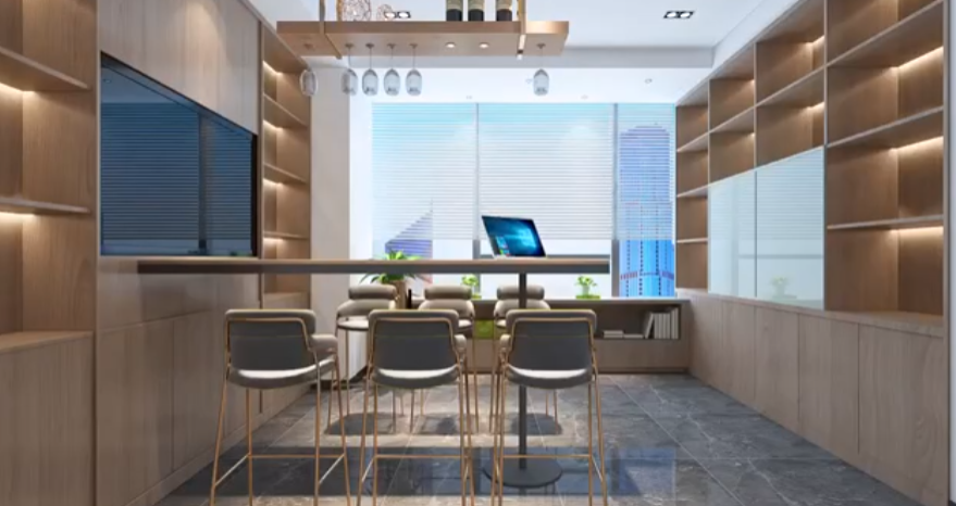 教育培訓機構裝修效果圖視頻